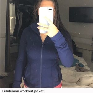 brand new lulu lemon workout jacket